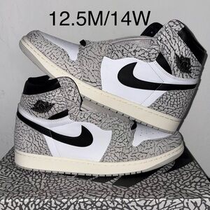 Air Jordan 1 Retro High OG White Cement 2023 size 12.5M Brand New